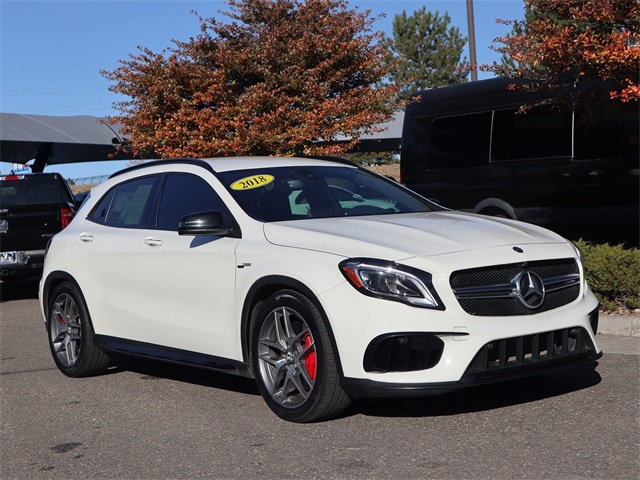 Certified Pre Owned 2018 Mercedes Benz Amg Gla 45 Suv 4matic Suv